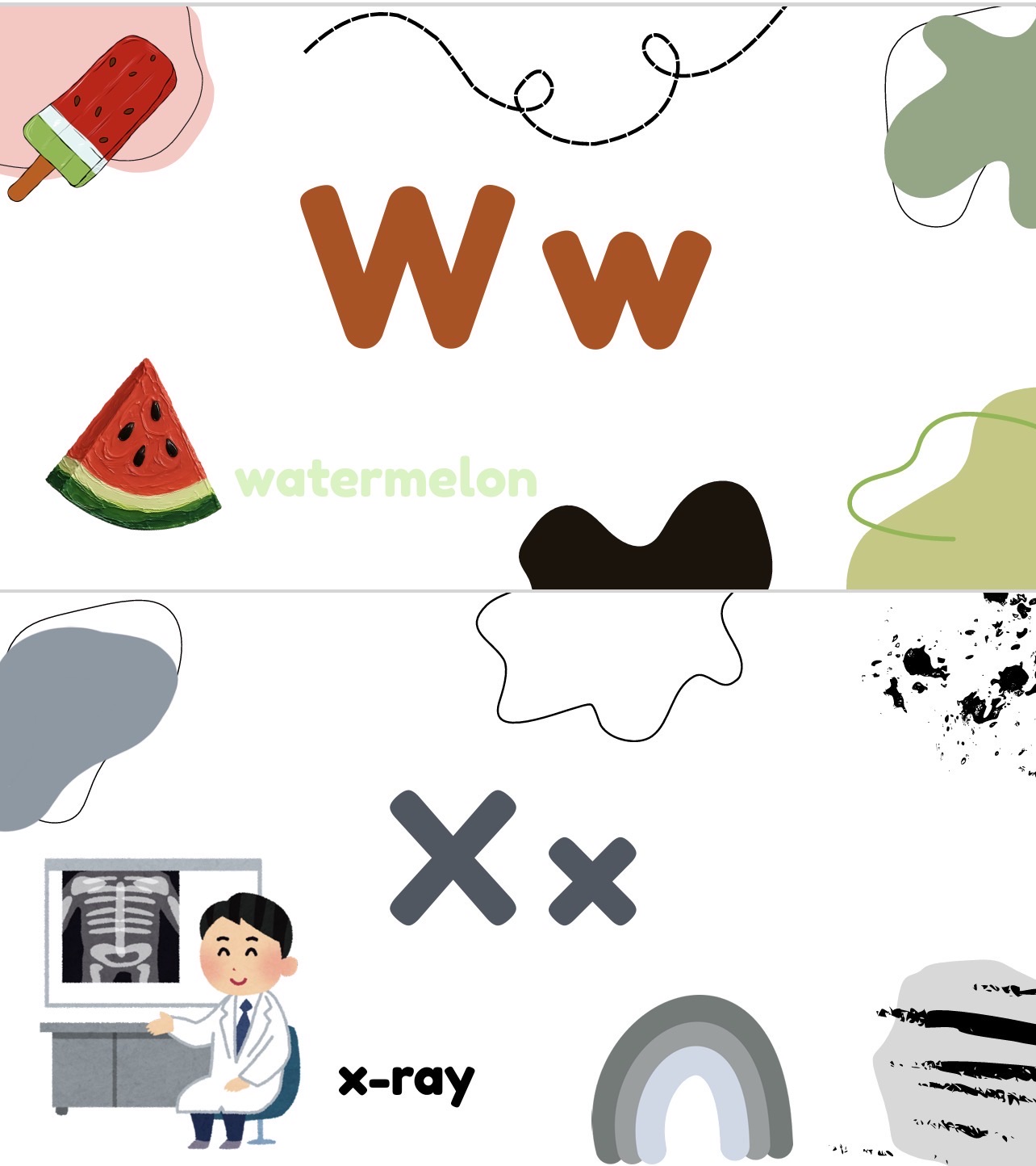 بطاقات تعليمية للحروف الإنجليزية مع الصور – Alphabet Flashcards