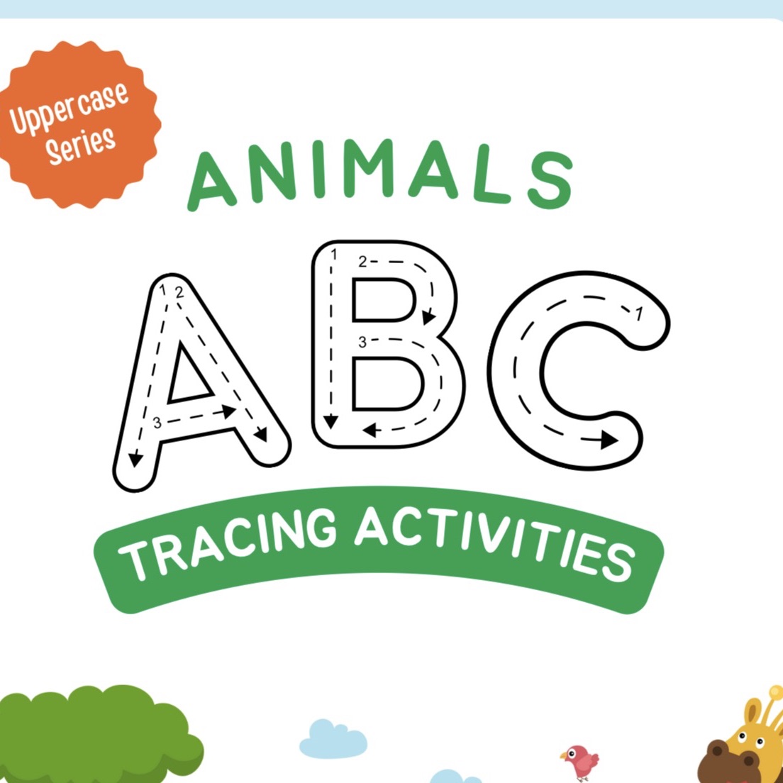 تمرين الحروف الإنجليزية للأطفال