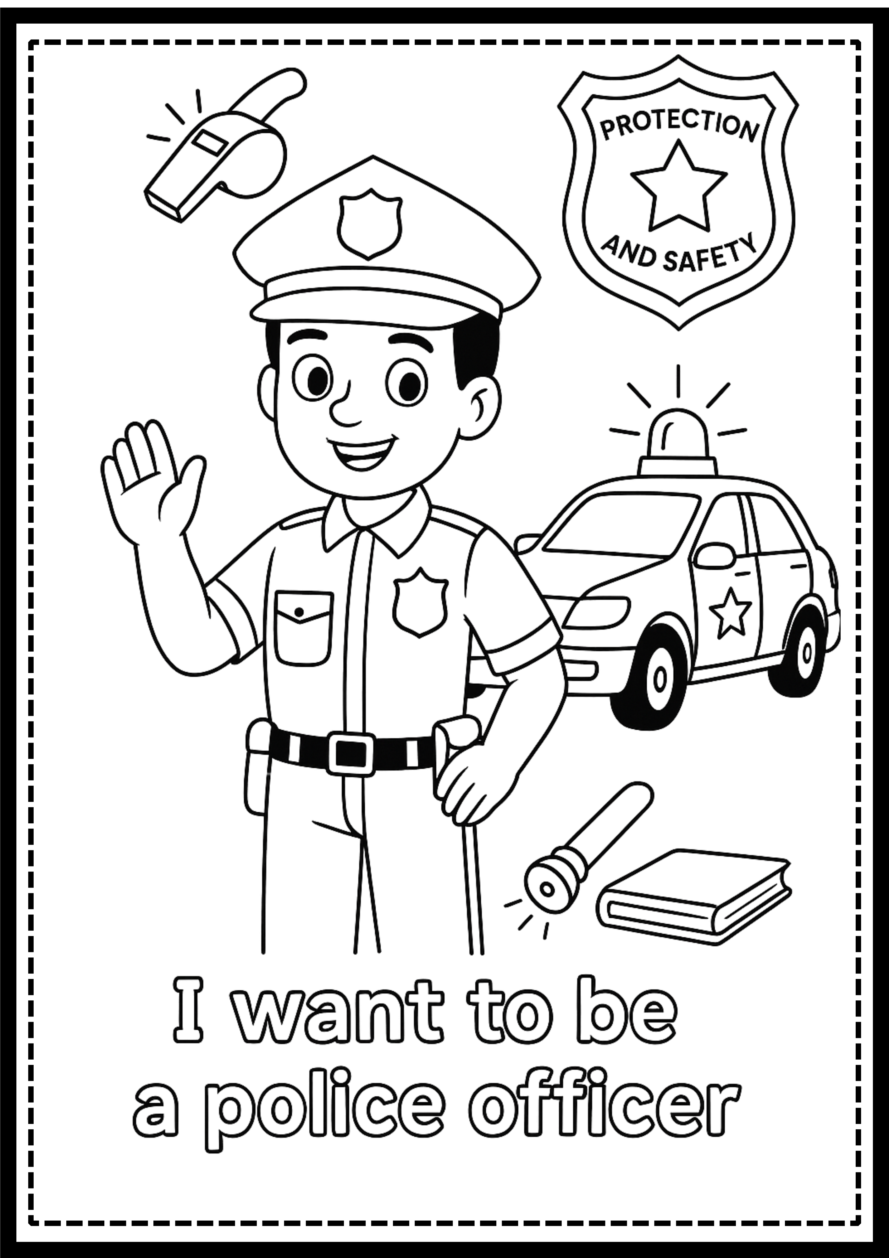 Jobs Coloring Workbook