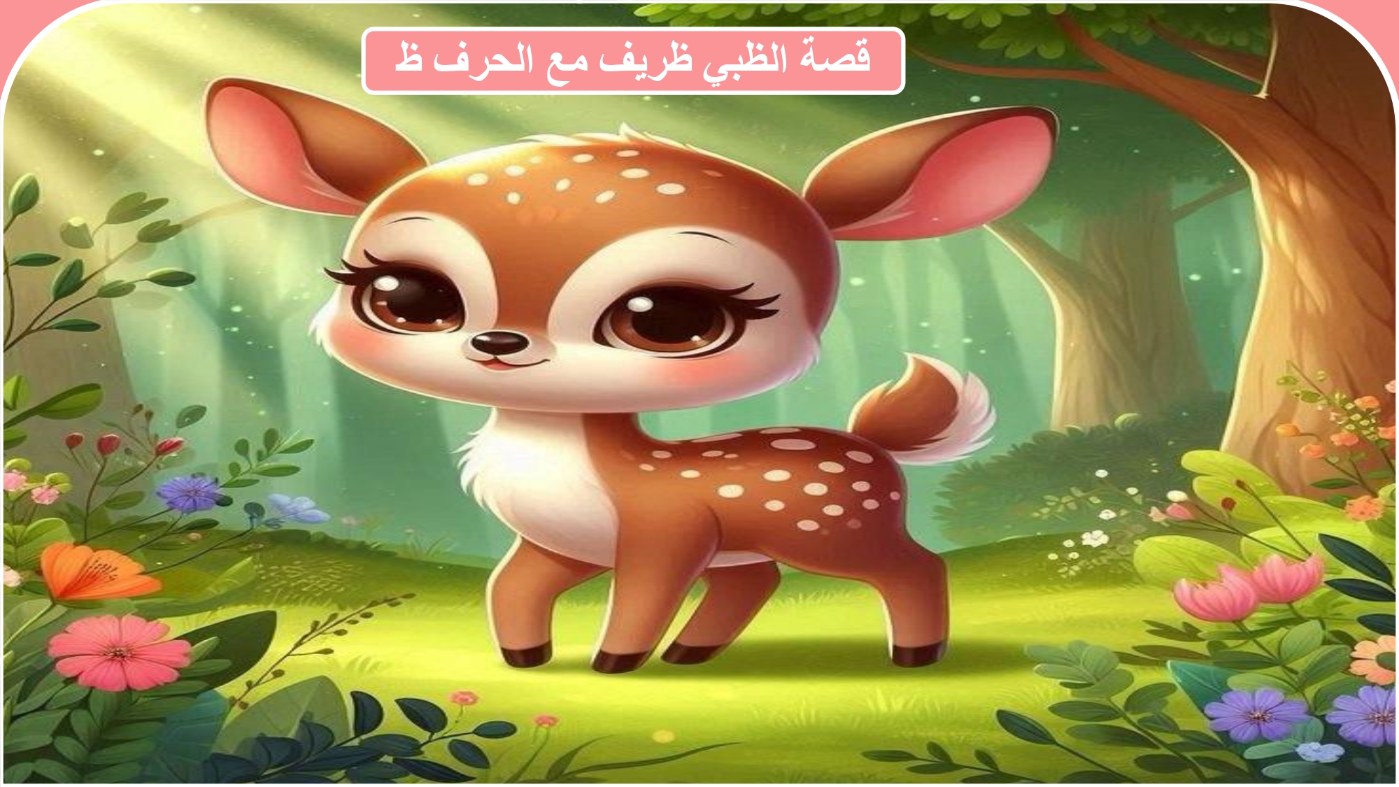 قصة الظبي ظريف مع حرف الظاء