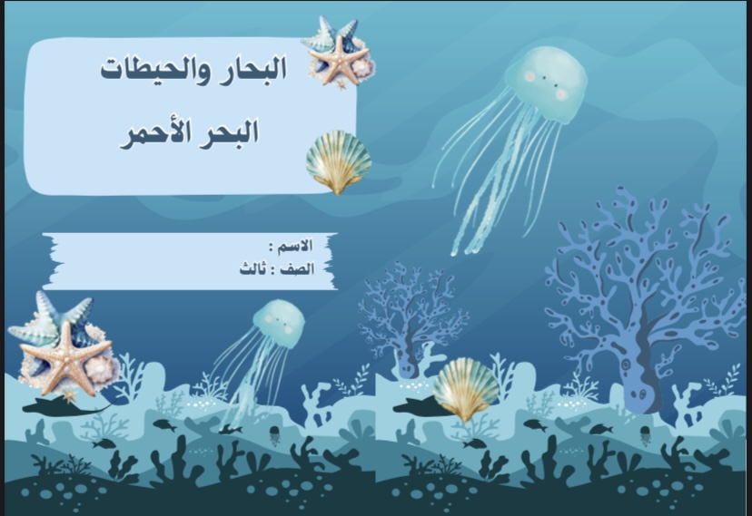 لغتي الأحياء البحرية البحار والمحيطات