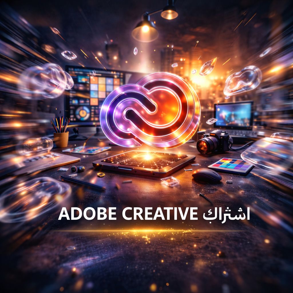 🎨 اشتراك Adobe Creative Cloud — حسب الطلب | جميع برامج أدوبي متاحة