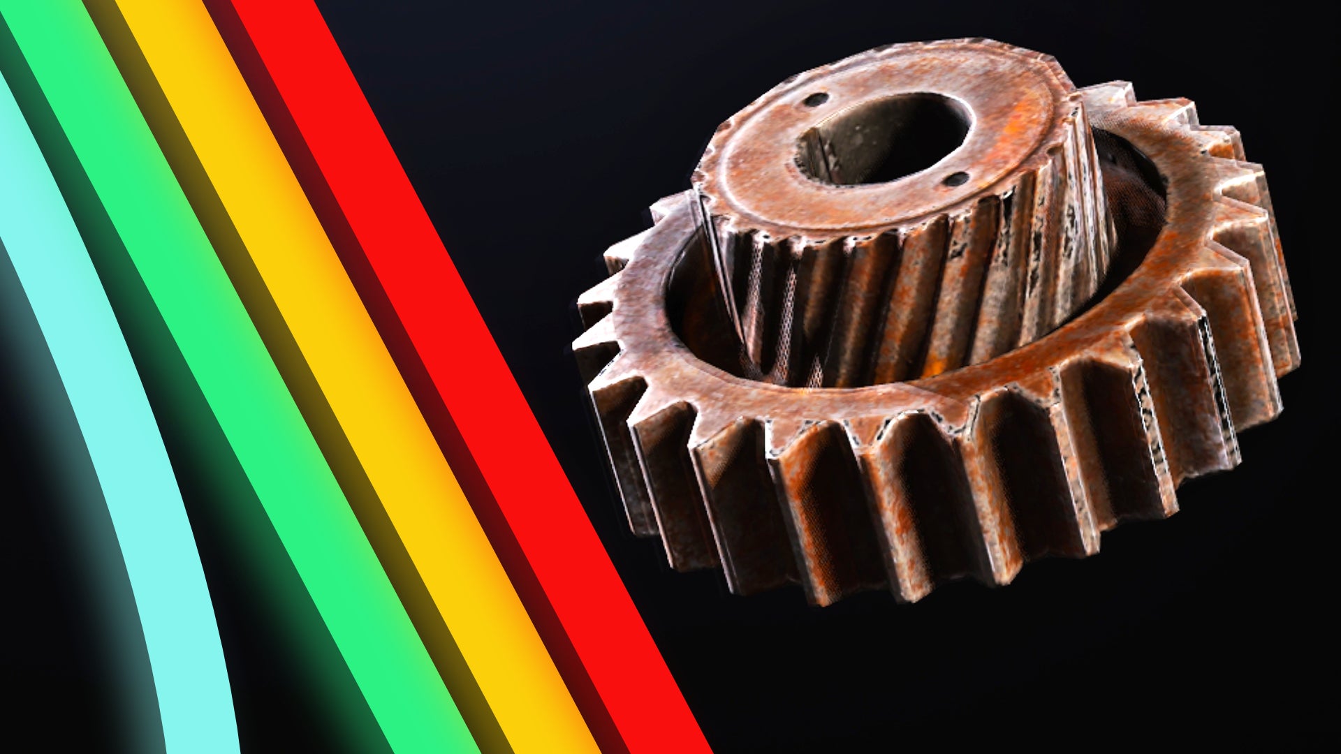 Rusted gear