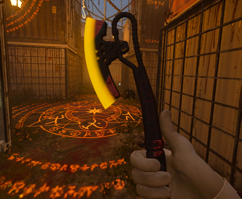 حزمة Necrotic الحمراء FJX مع فأس