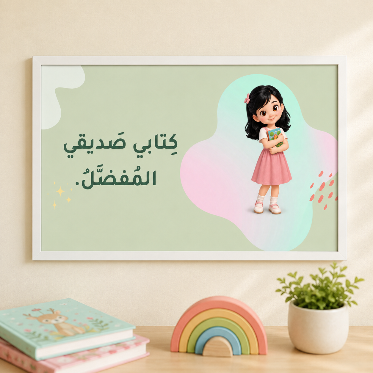 سبع لوحات قوانين القراءة وآداب التواصل