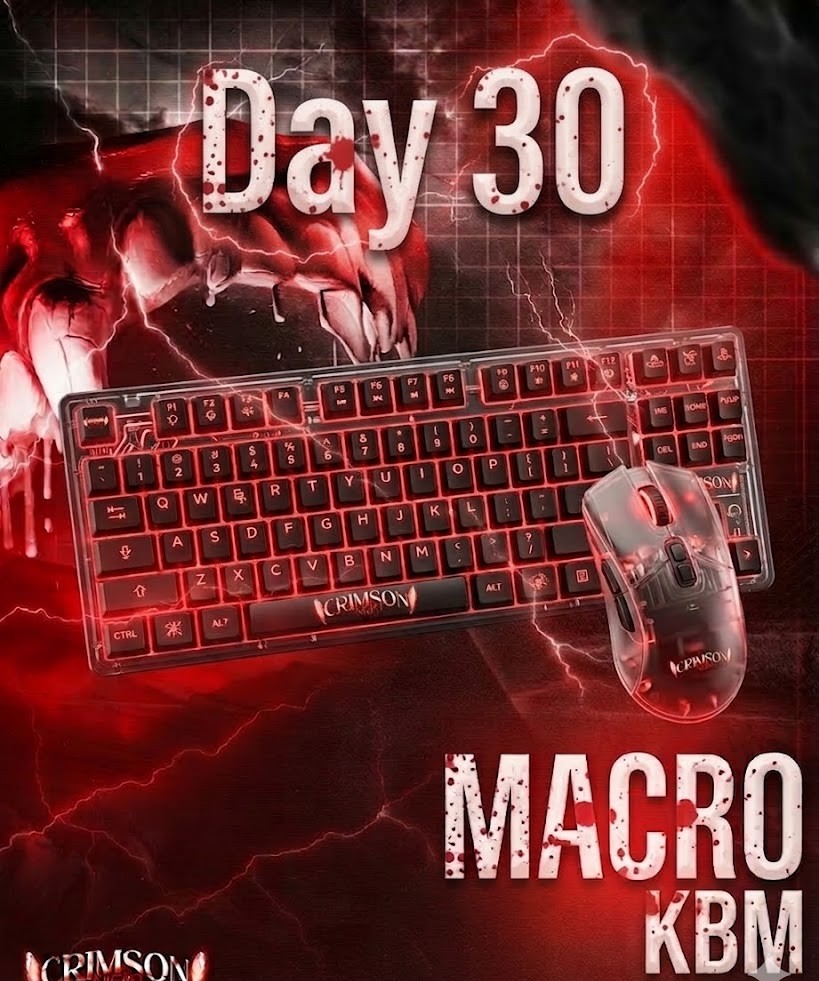 Macro kbm  30 day/ ماكرو ماوس وكيبورد شهر