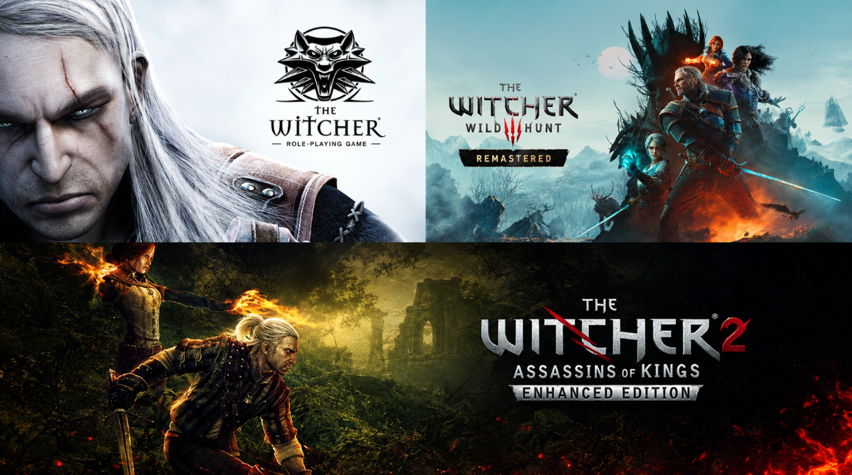 🎮  The Witcher – Complete Collection PC | جميع أجزاء ويتشر ( اوفلاين )