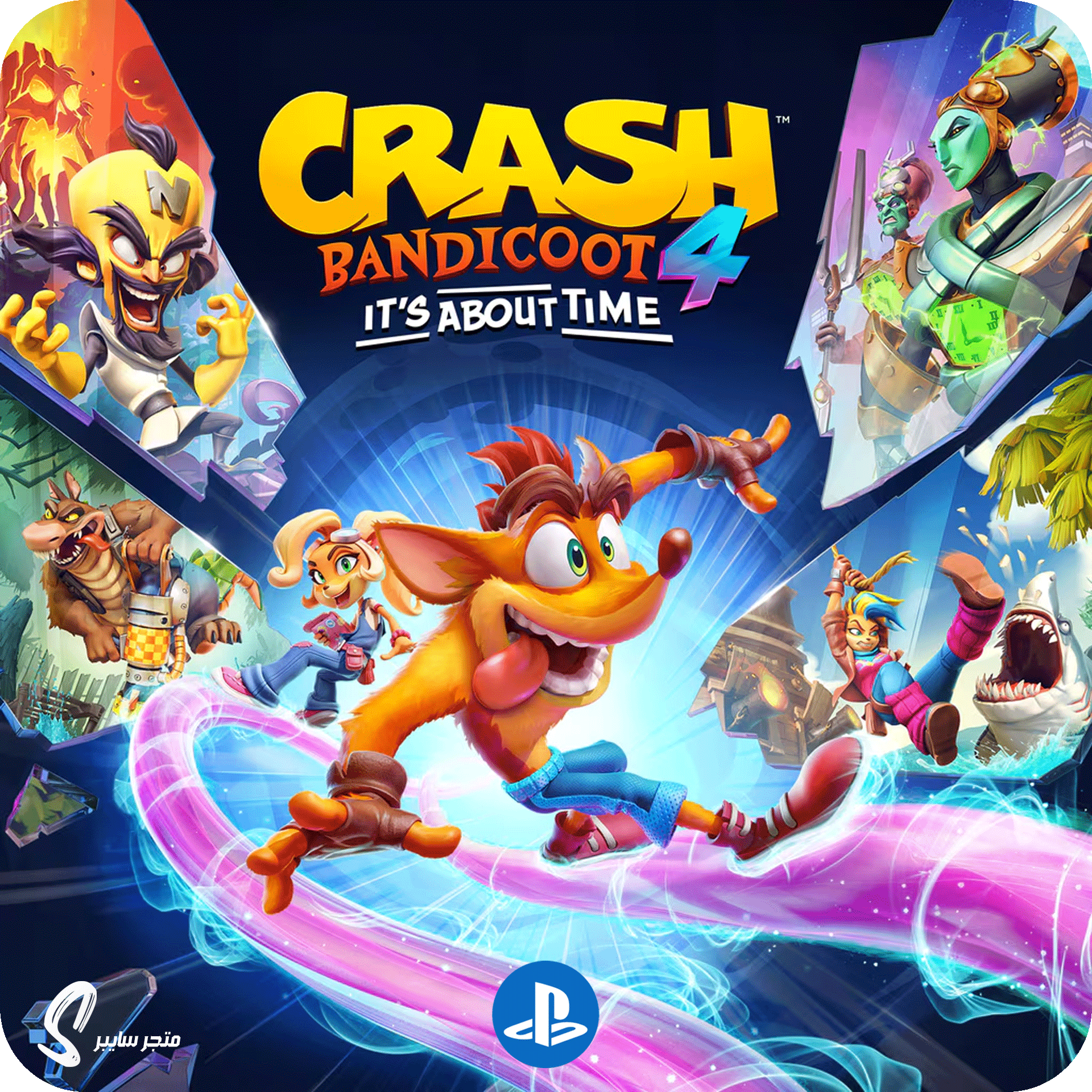 لعبة كراش 4 للبلاستيشن - Crash Bandicoot 4 Its About Time