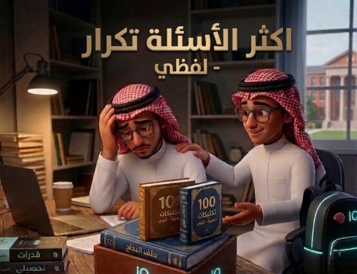 اكثر الأسئلة تكرار قدرات - لفظي (عينة مجانا!!)