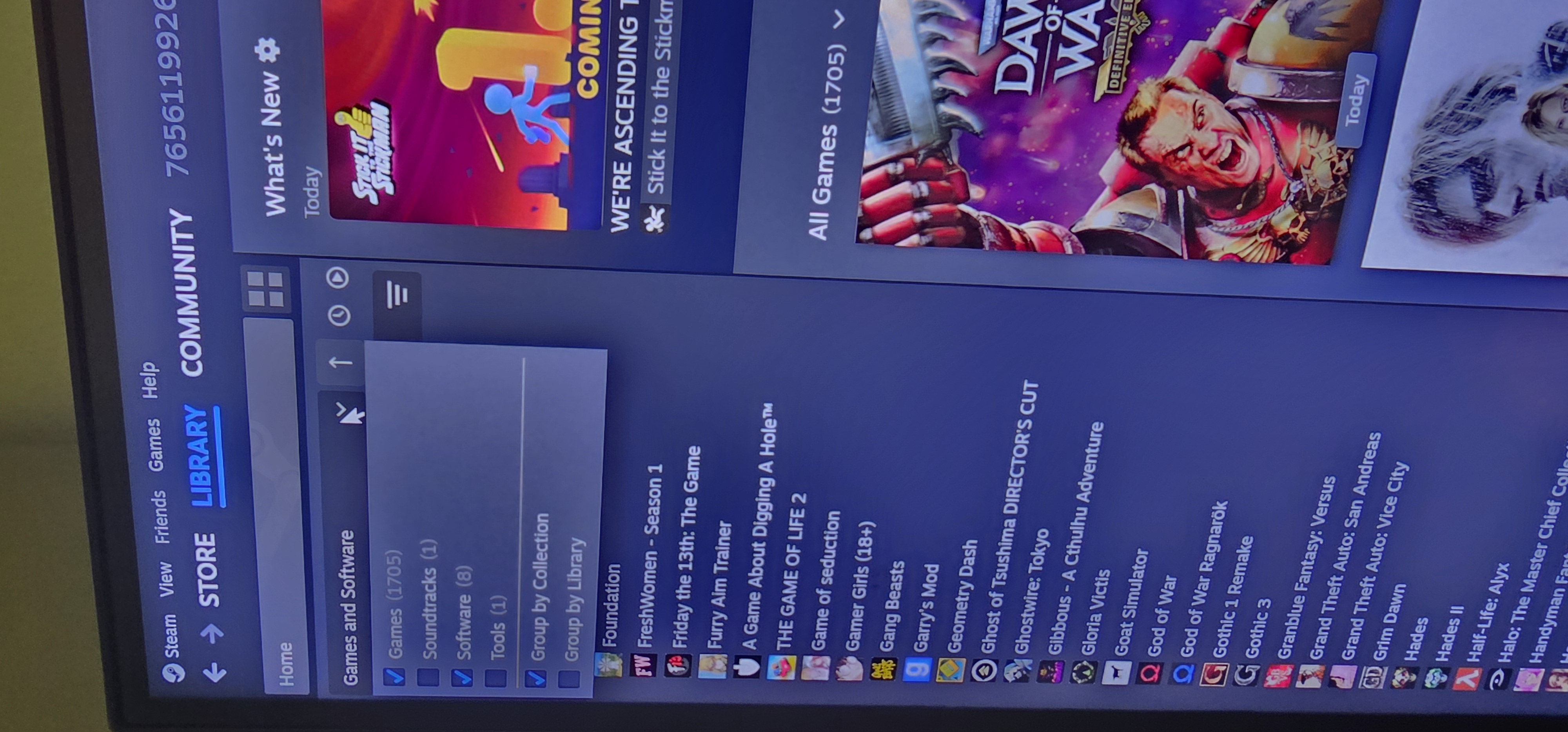 Steam 1500+ Games اقوى مكتبه | قراءه الوصف
