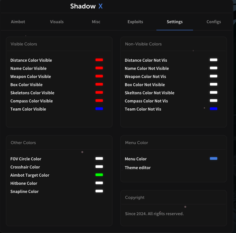 كرسي كود 20 شادو اكس | Shadow X - مدى الحياة - Lifetime