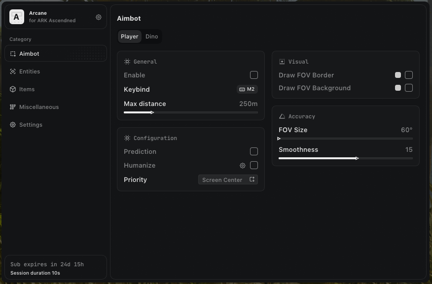 Arcane Ark Ascended Request - 1day