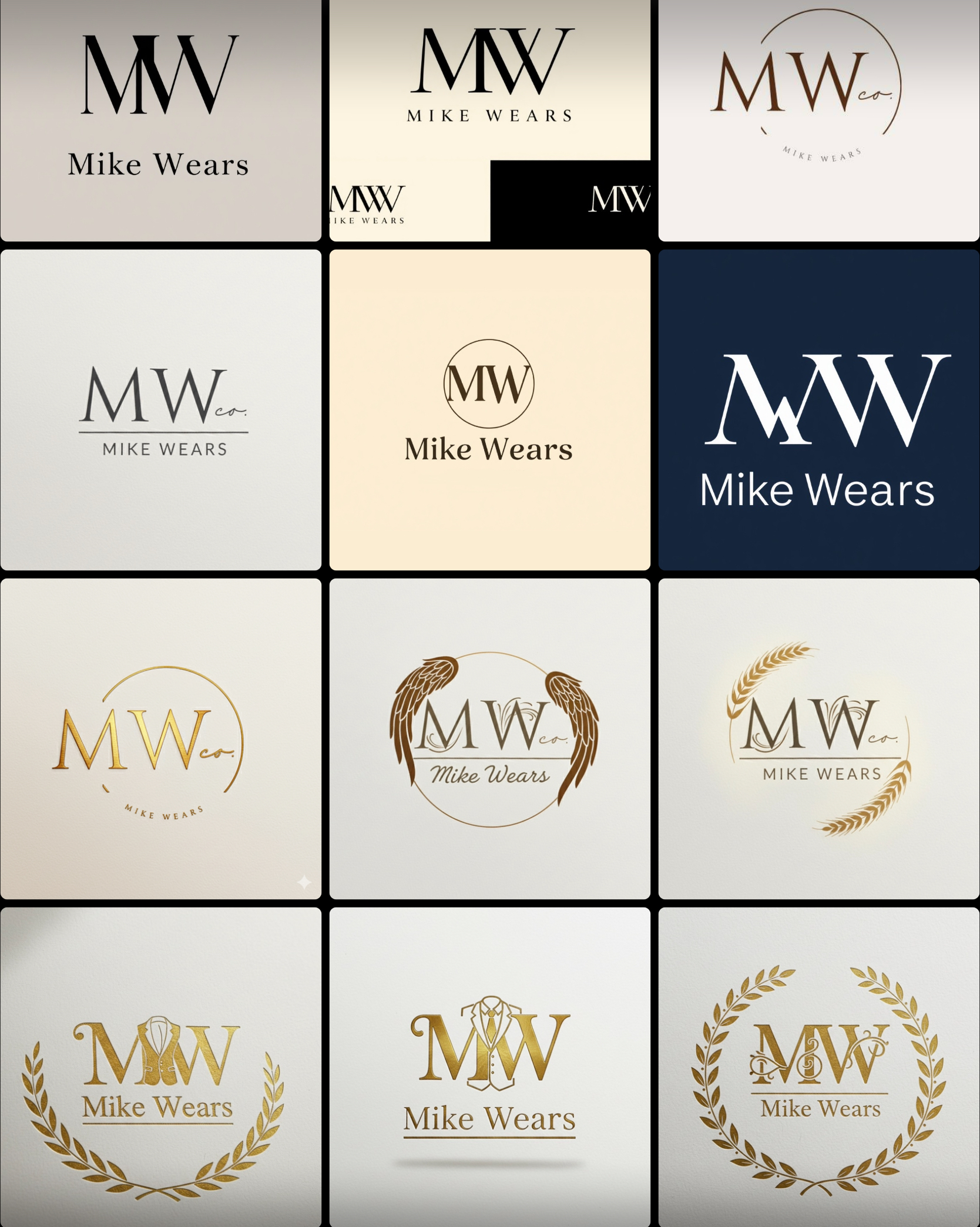 تصميم أربع نماذج لوجو حسب الطلب…