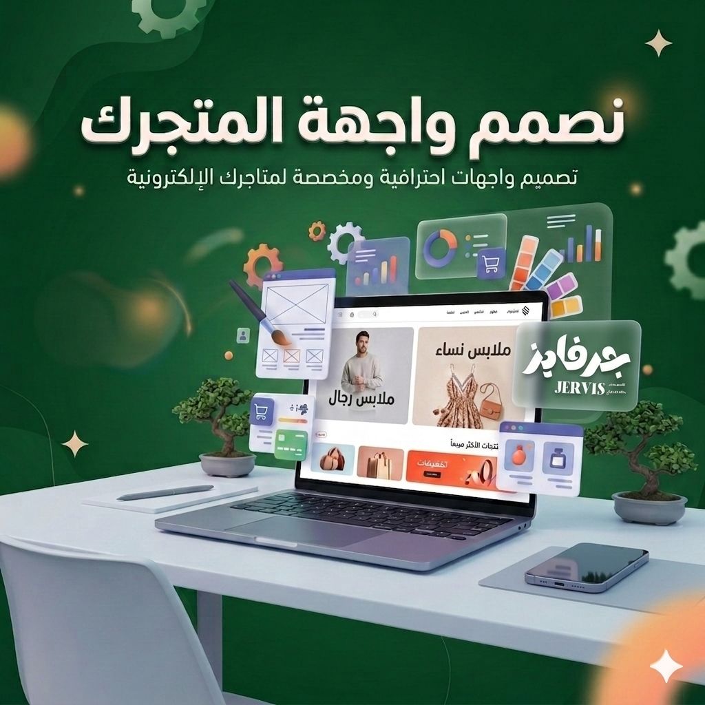 تصميم واجهة متجرك
