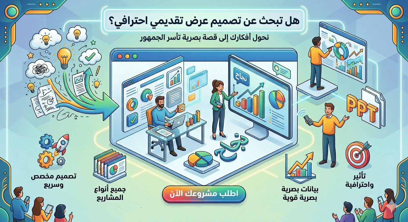 خدمة إعداد عروض البوربوينت