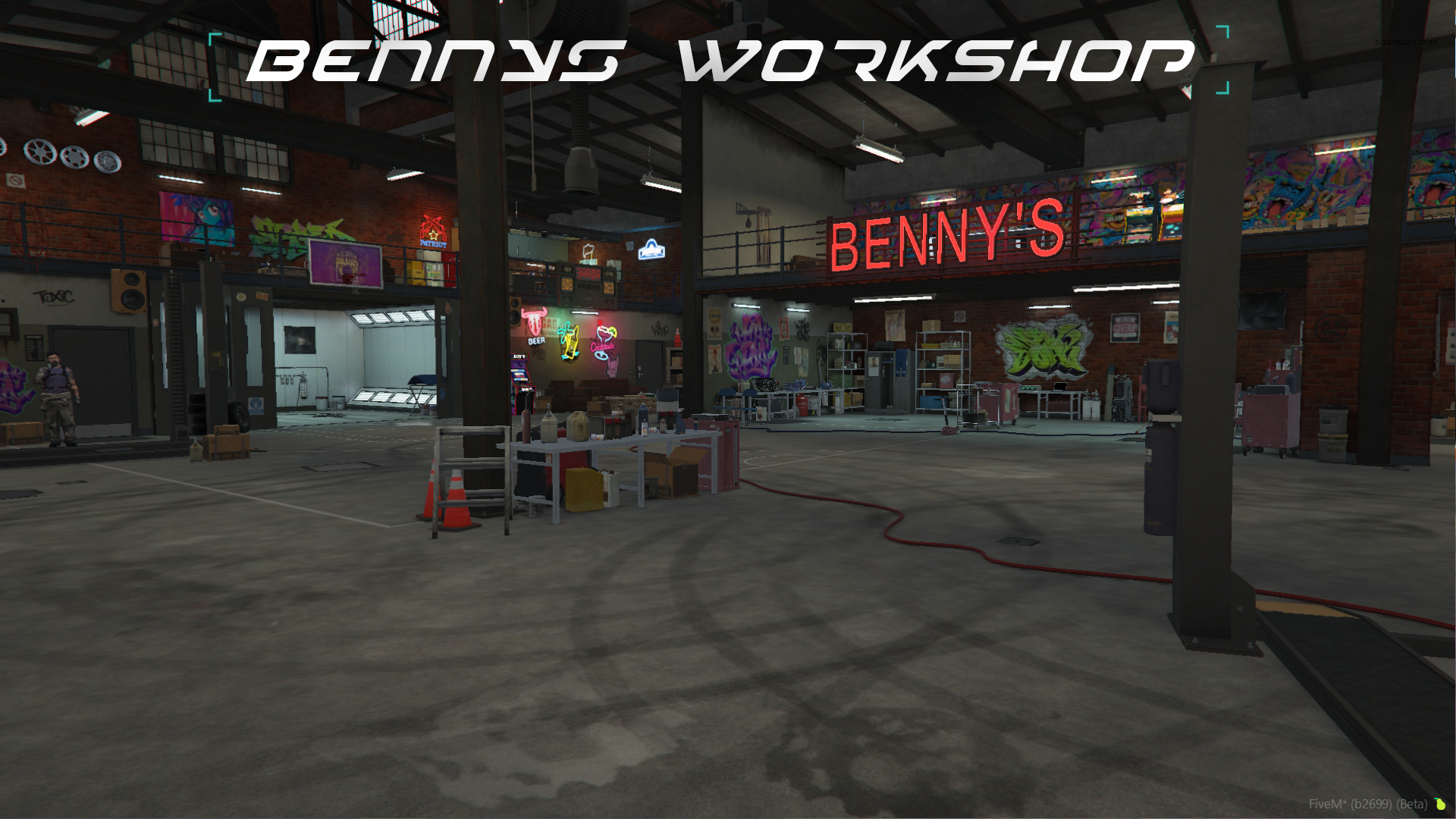 ورشة عمل بينيز / Bennys workrshop (ايجار شهري)