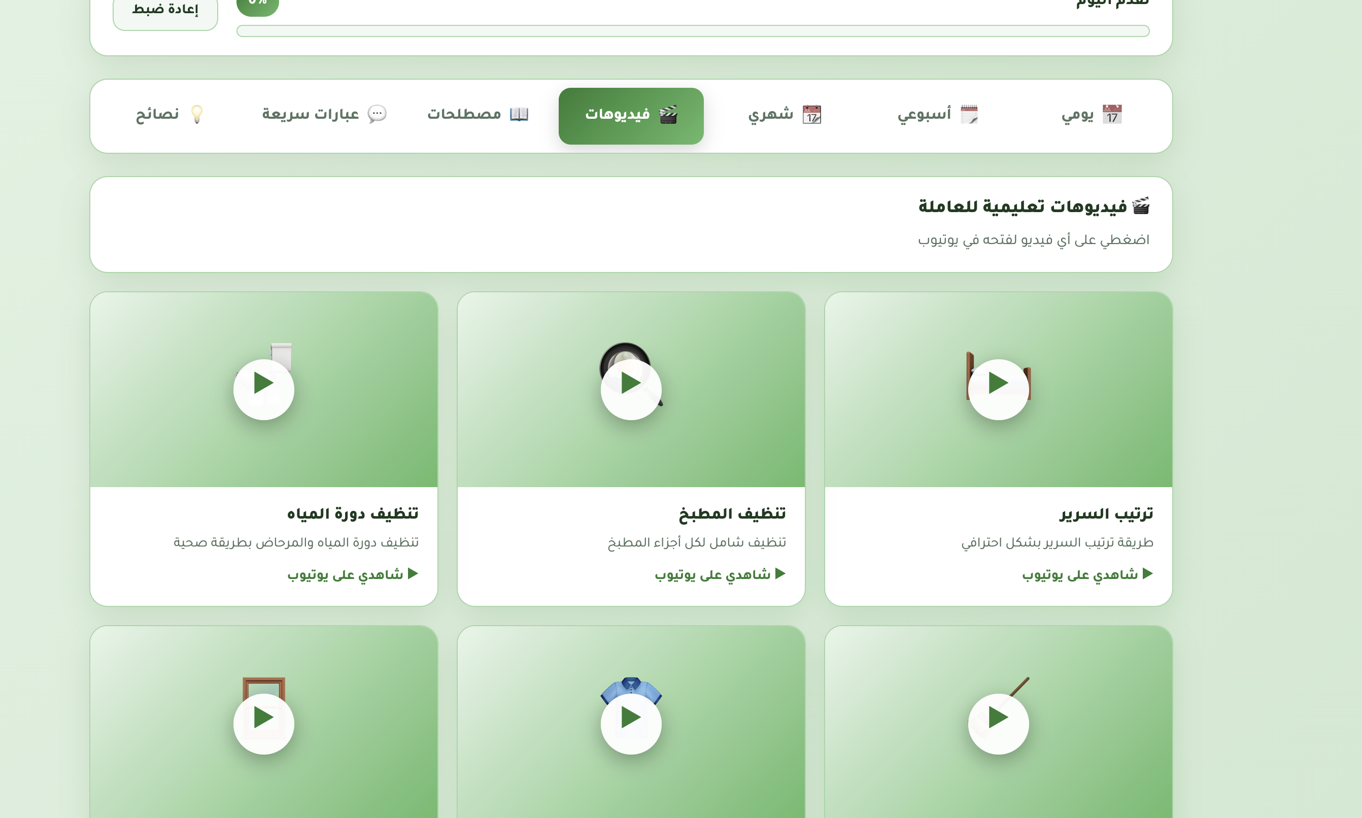 دليل تنظيف المنزل الذكي للعاملات الأوغنديات - عربي/لوغندي/إنجليزي