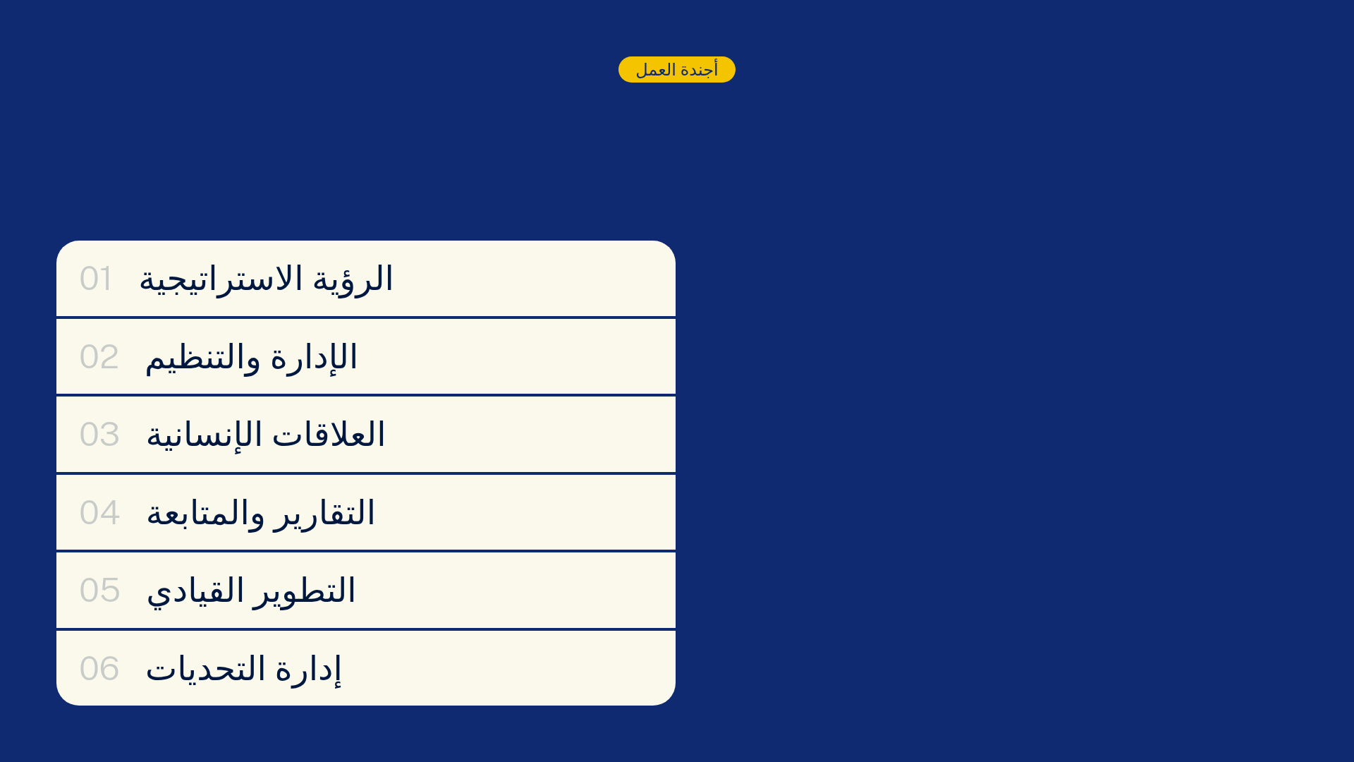 (ورشه )قيادة القسم بذكاء / لرئيسات الأقسام