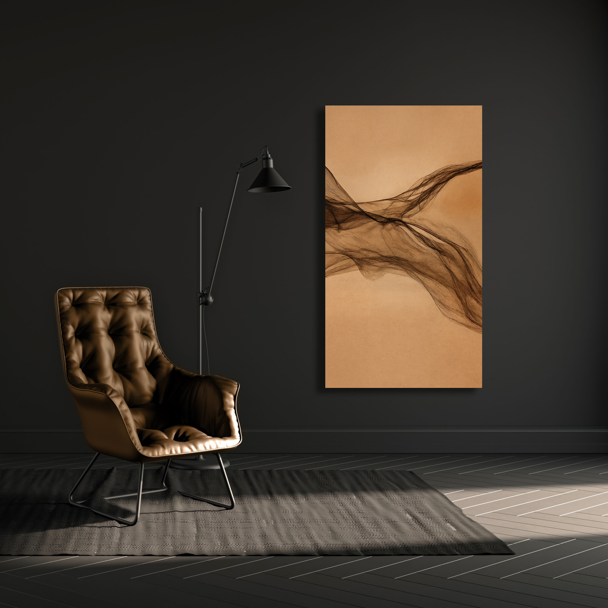 لوحة نسيم الصحراء