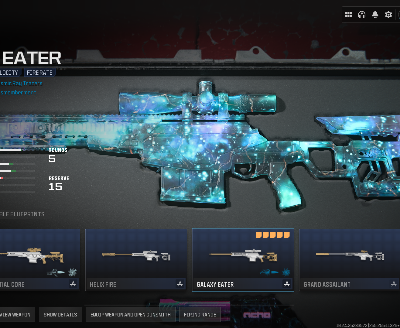 نسخ حزمة من اي سلاح من اختيارك