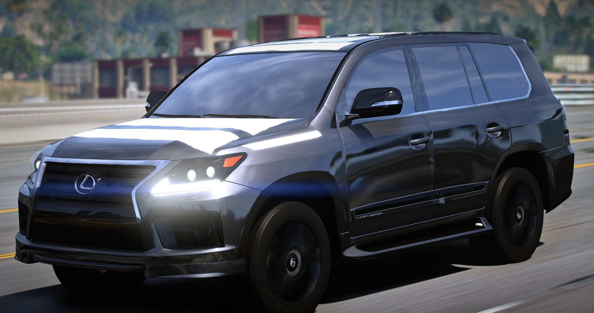 لكزس سوبر تشارج 2015