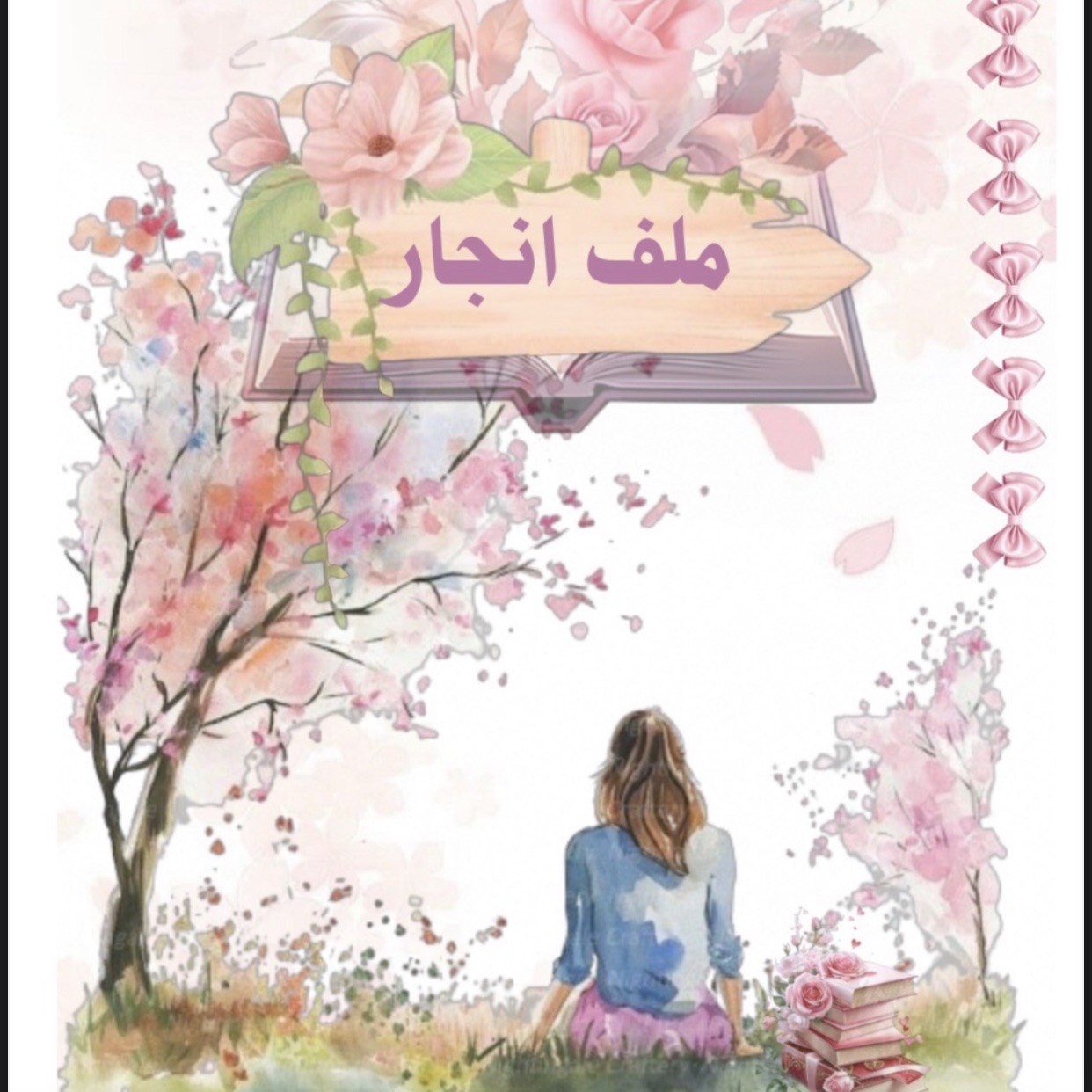 ملف انجاز  الطبيعه