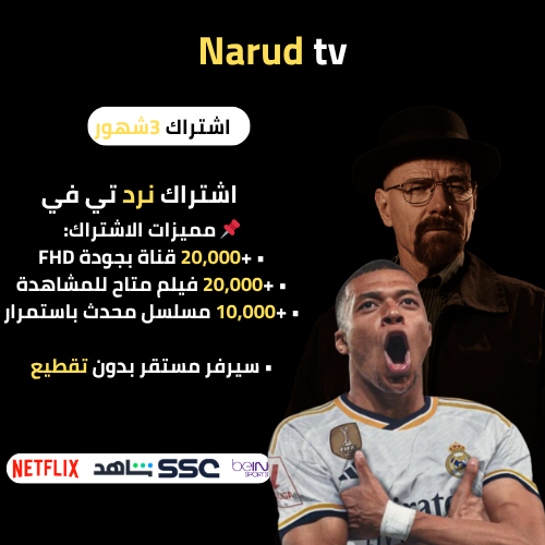 اشتراك نرد تي في 3 شهور