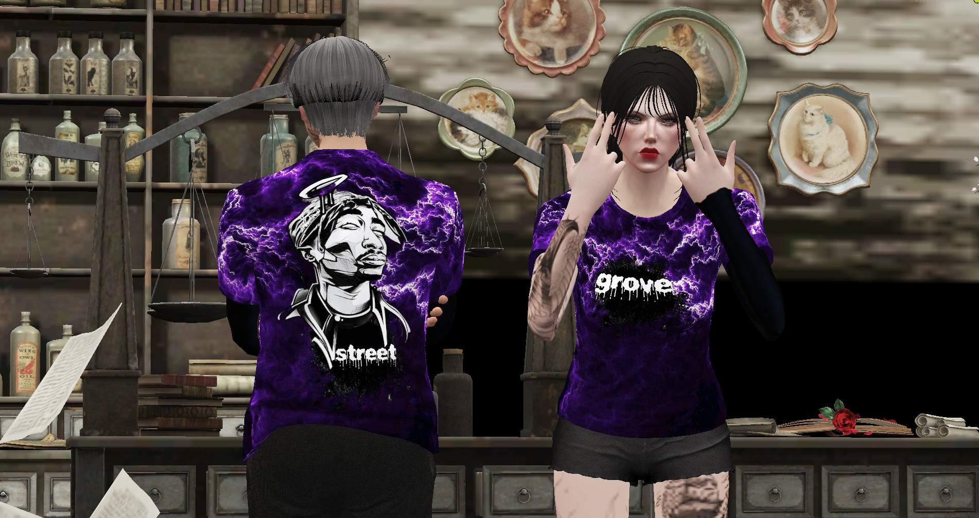 لبس عصابة grove