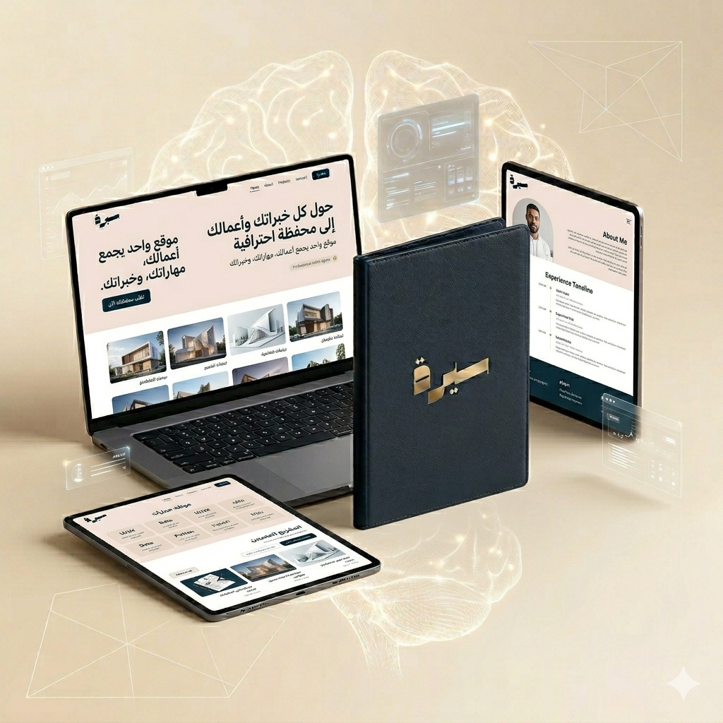 محفظة أعمال احترافية Portfolio