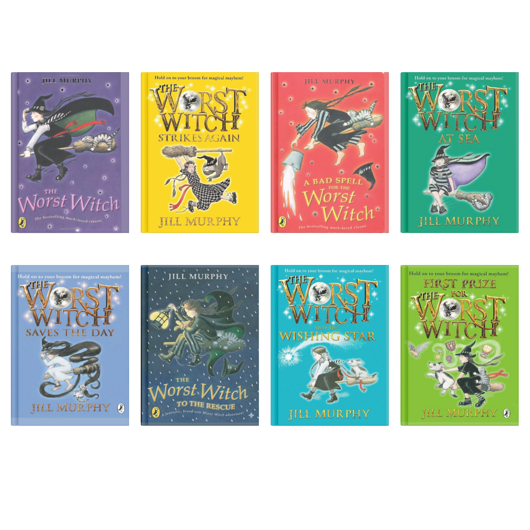 The Worst Witch – الساحرة الأسوأ (8 كتب) | مغامرات ميلدريد للمبتدئين بالإنجليزية