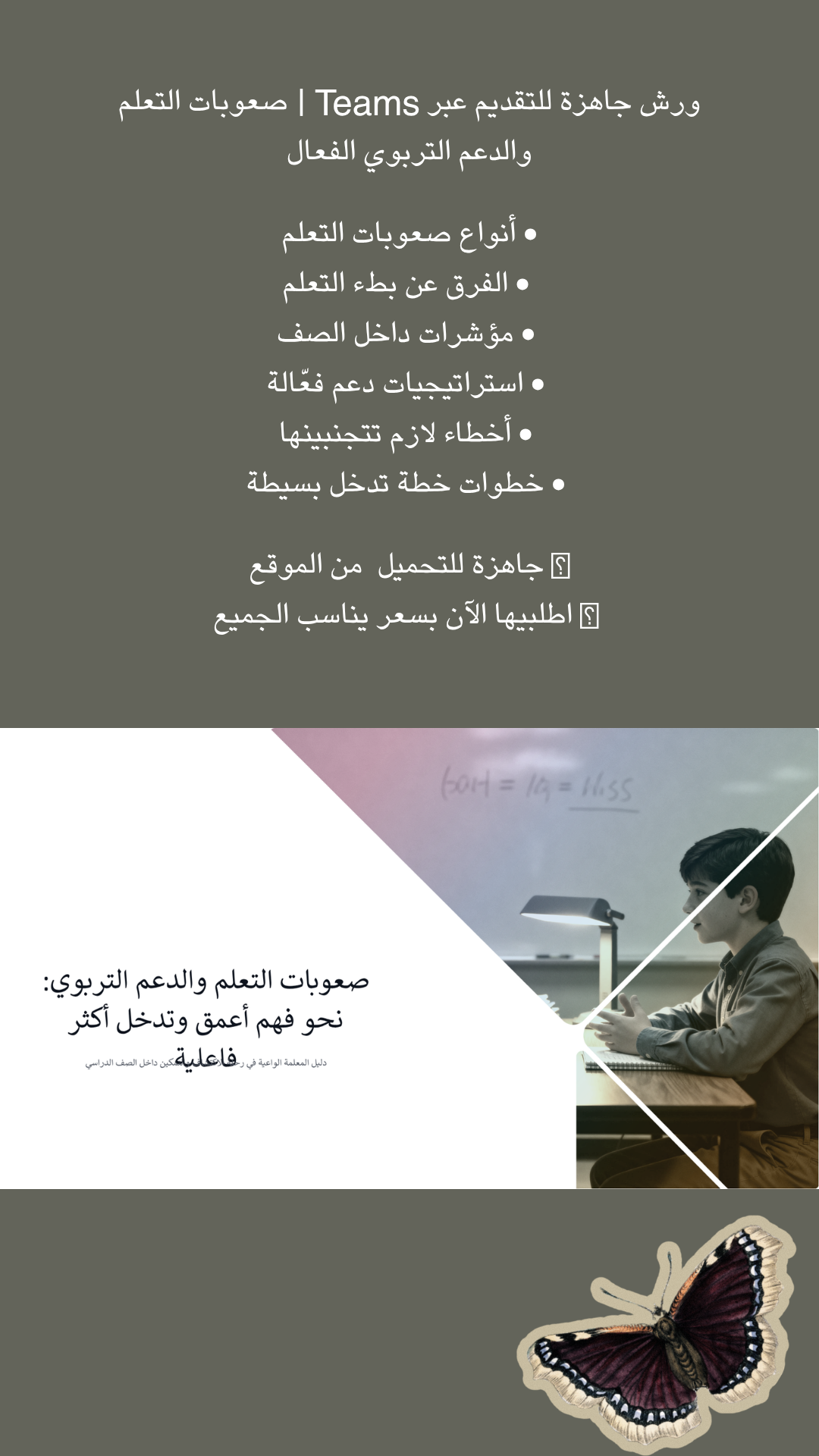 صعوبات التعلم والدعم التربوي