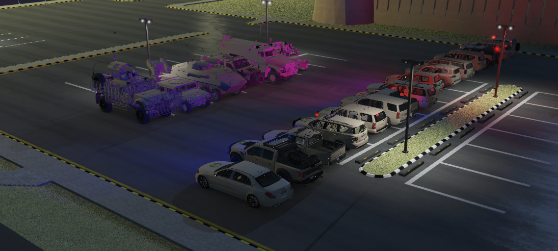 سيارات وزارة الدفاع الاماراتي DFA3