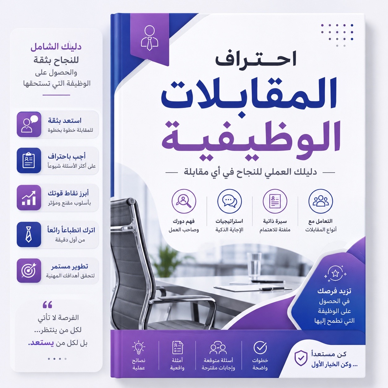 دليل المقابلات الوظيفية الشامل – PDF