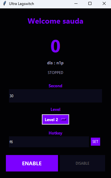 لاق سويتش ( شهر واحد )