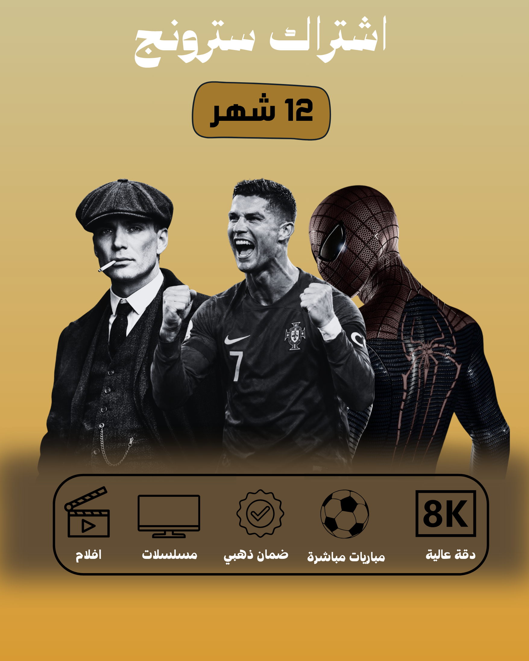 اشتراك سترونج 8K (سنة)