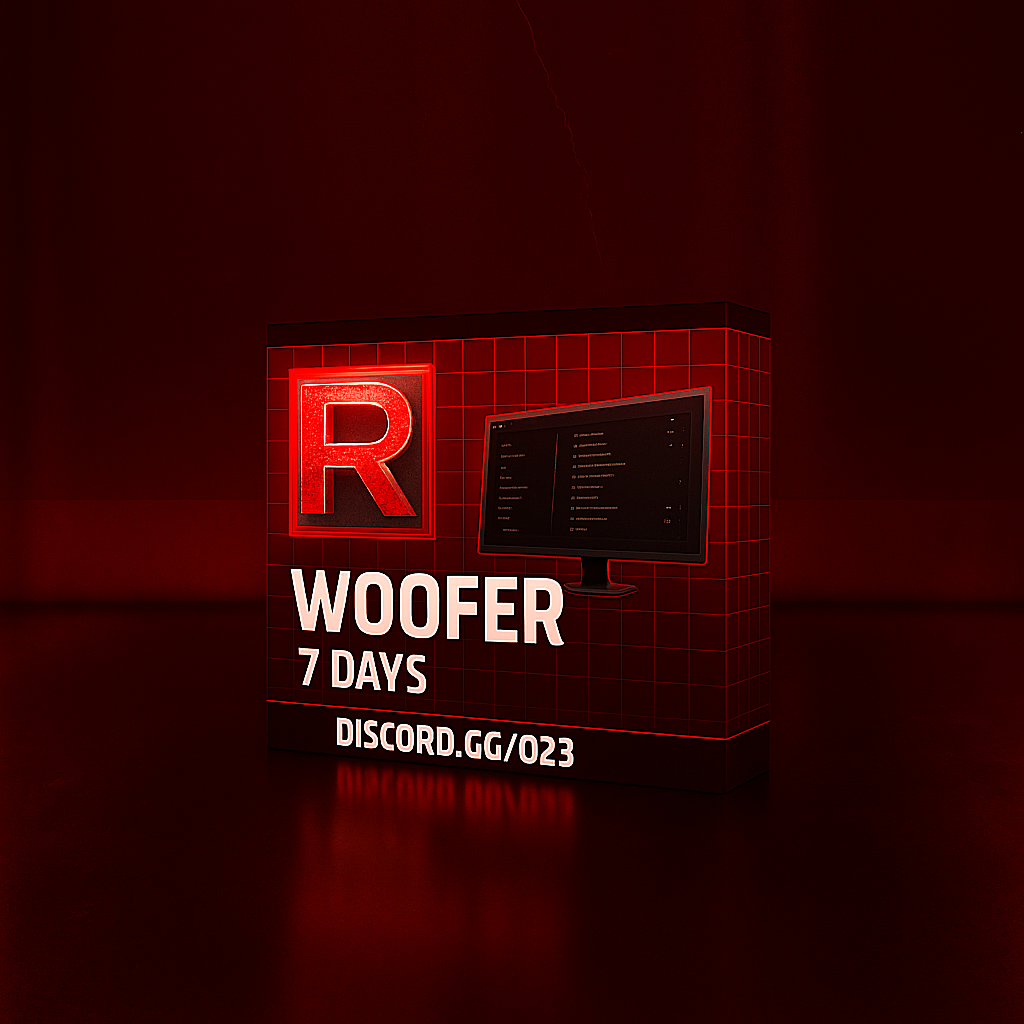 RedEngine 1 week Woofer