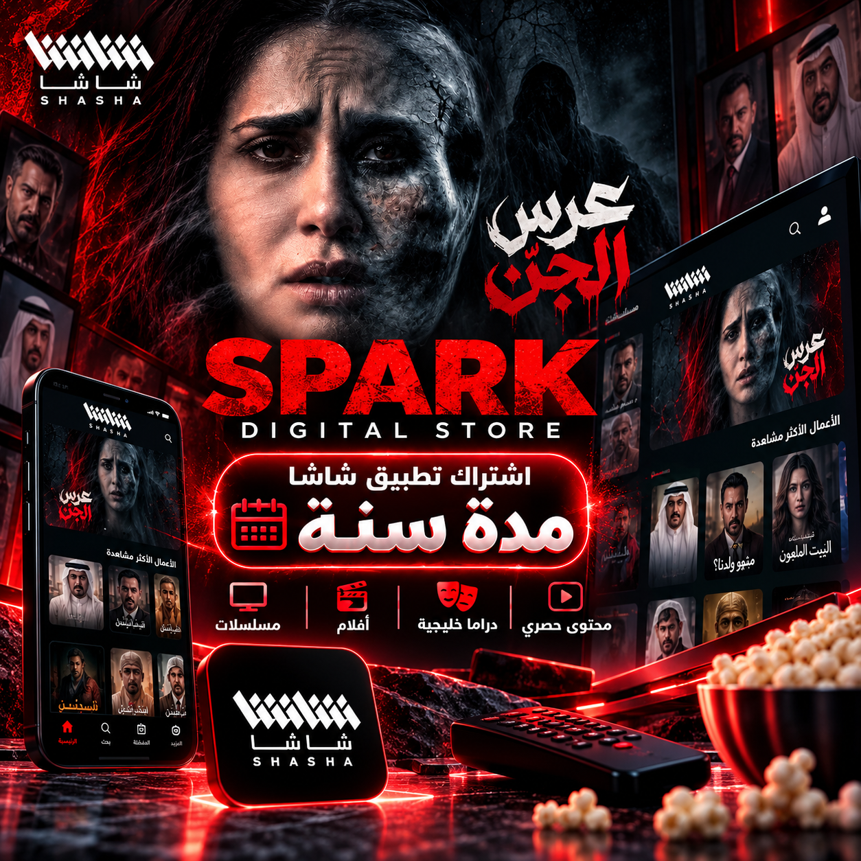 اشتراك شاشا سنه حساب كامل (تسليم فوري)⚡️