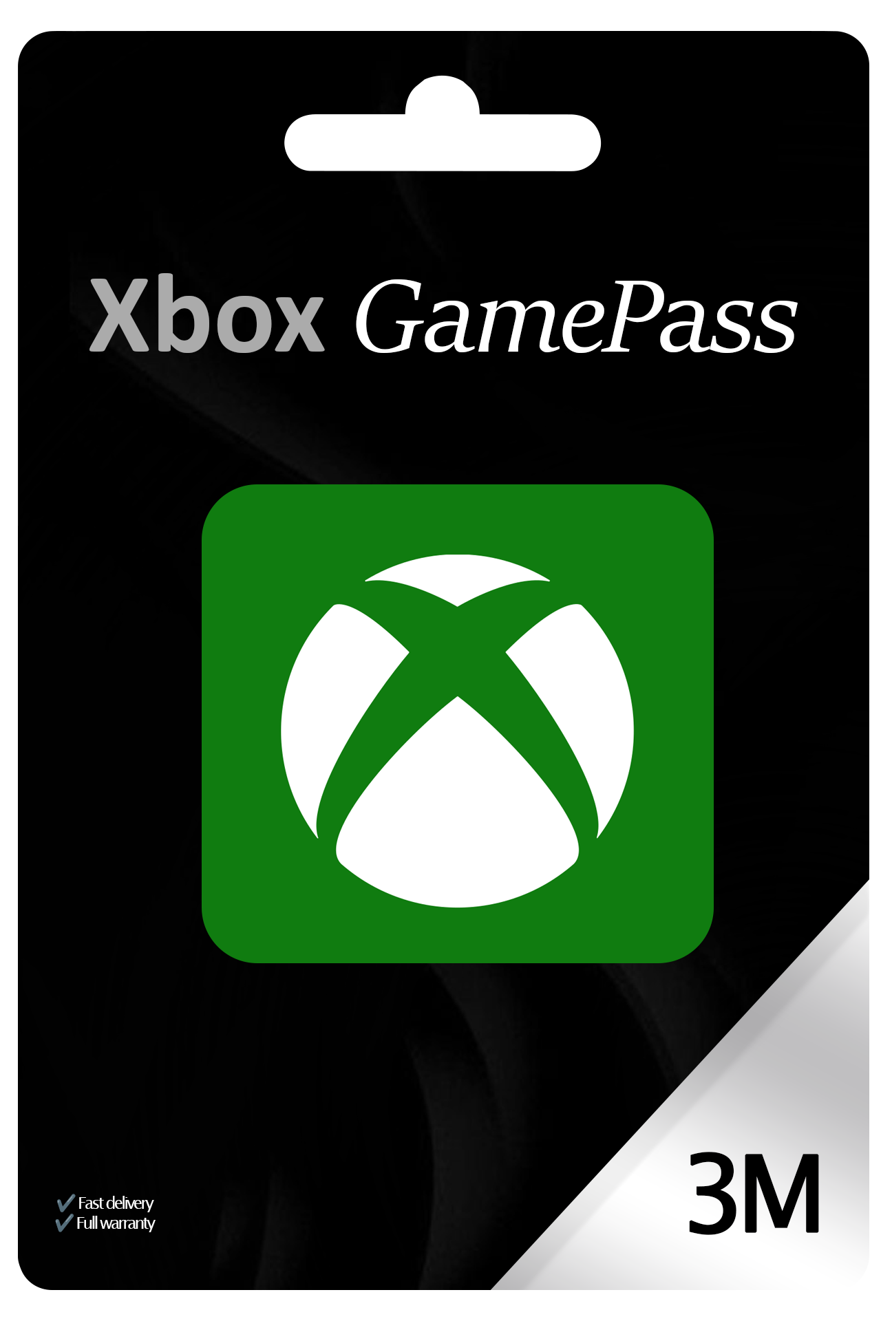 قيم باس Xbox Game Pass (3 أشهر)