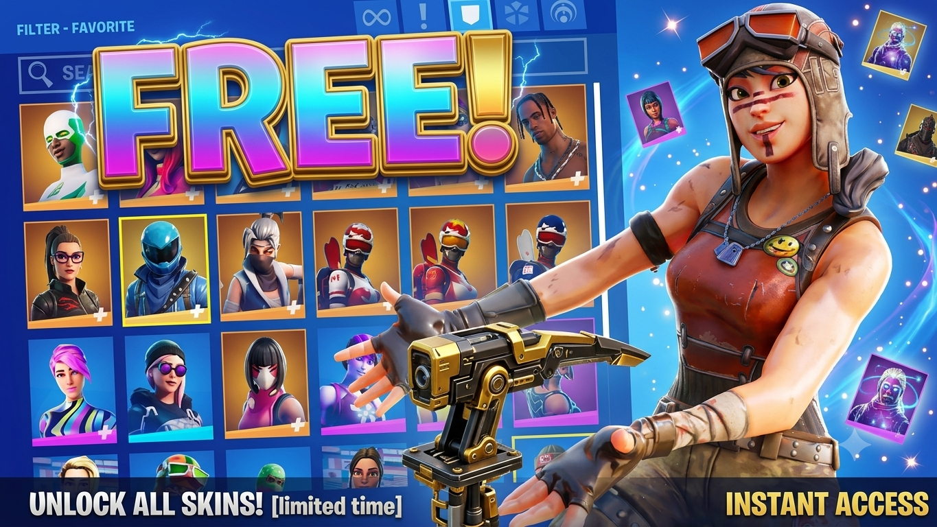حساب فورت نايت مجاني - Free Fortnite Account