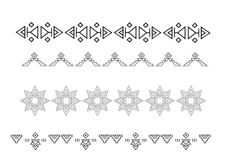 مجموعة نقوش نجدية رقمية