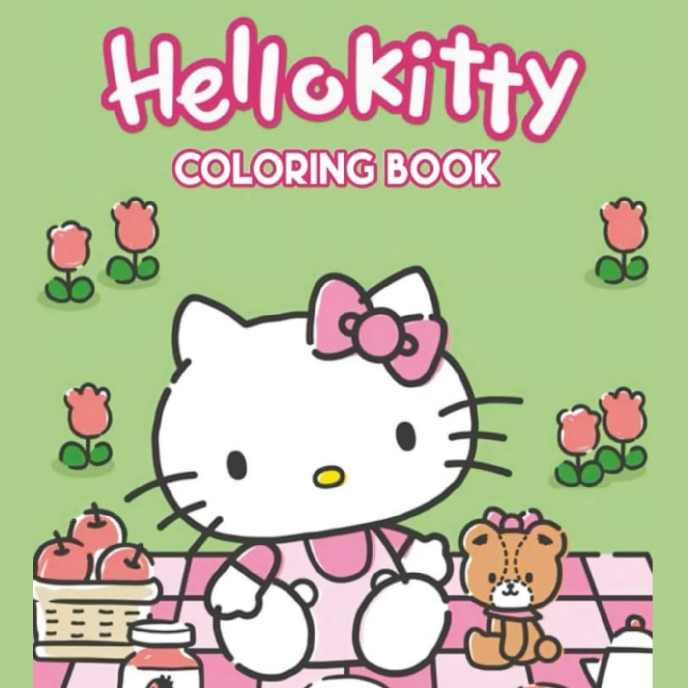 دفتر تلوين هيلو كيتي للأطفال - دُعاء