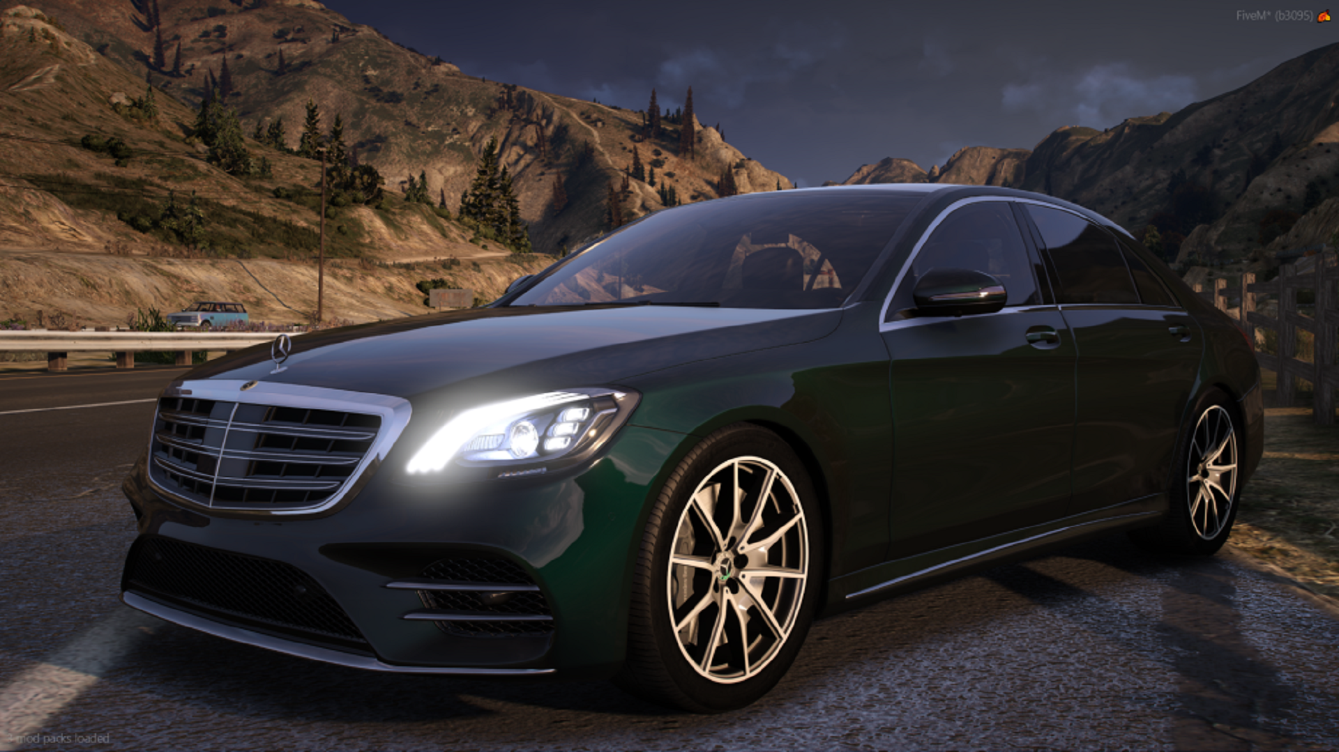 مرسيدس s560 براقات