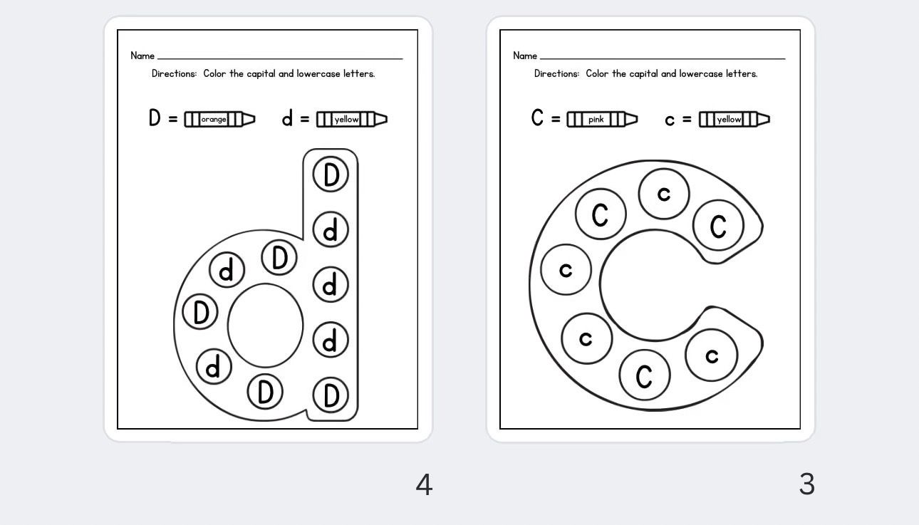 اللغة الإنجليزية تعليم الأحرف