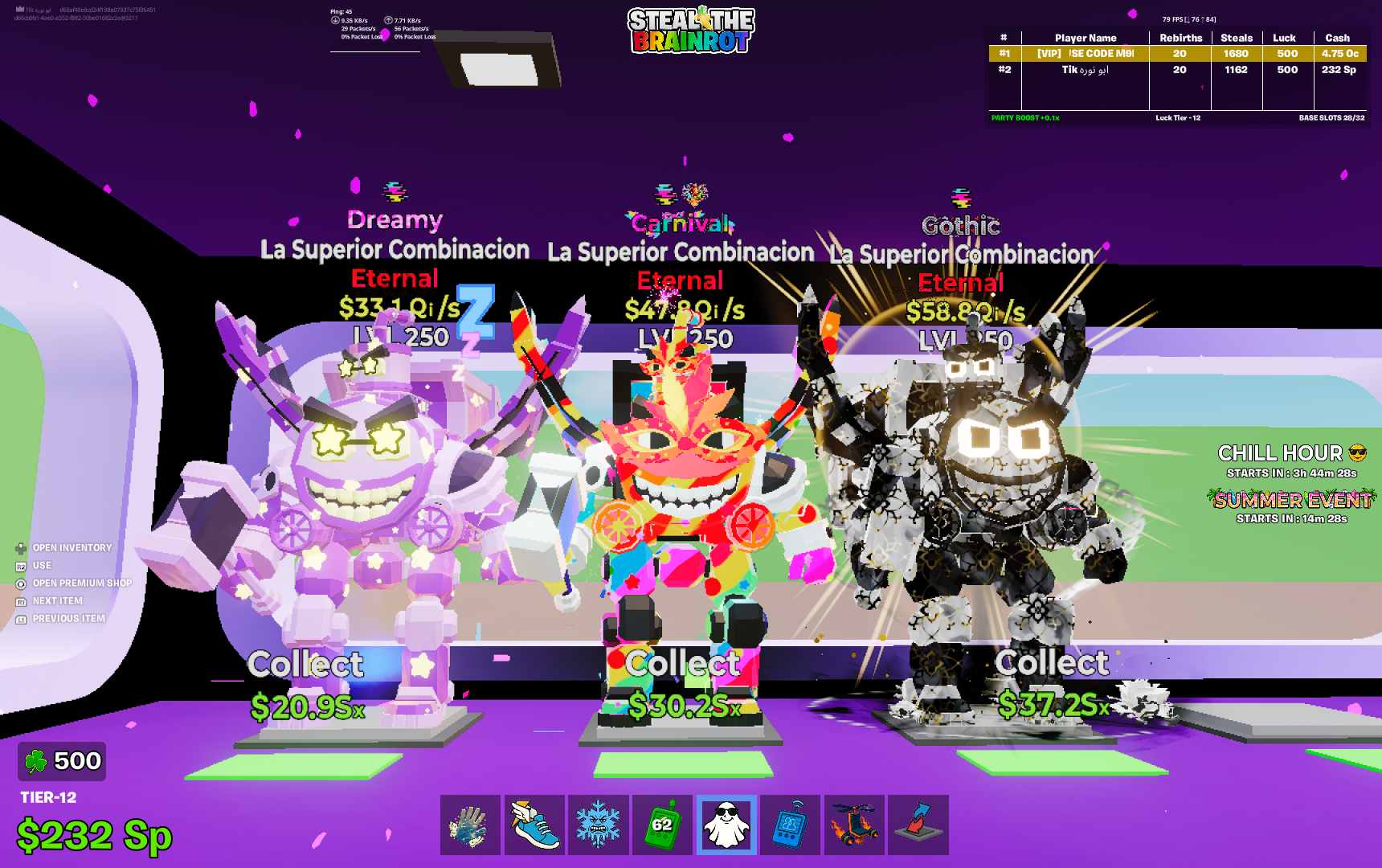 حزمة لاسوبرات Lvl Max