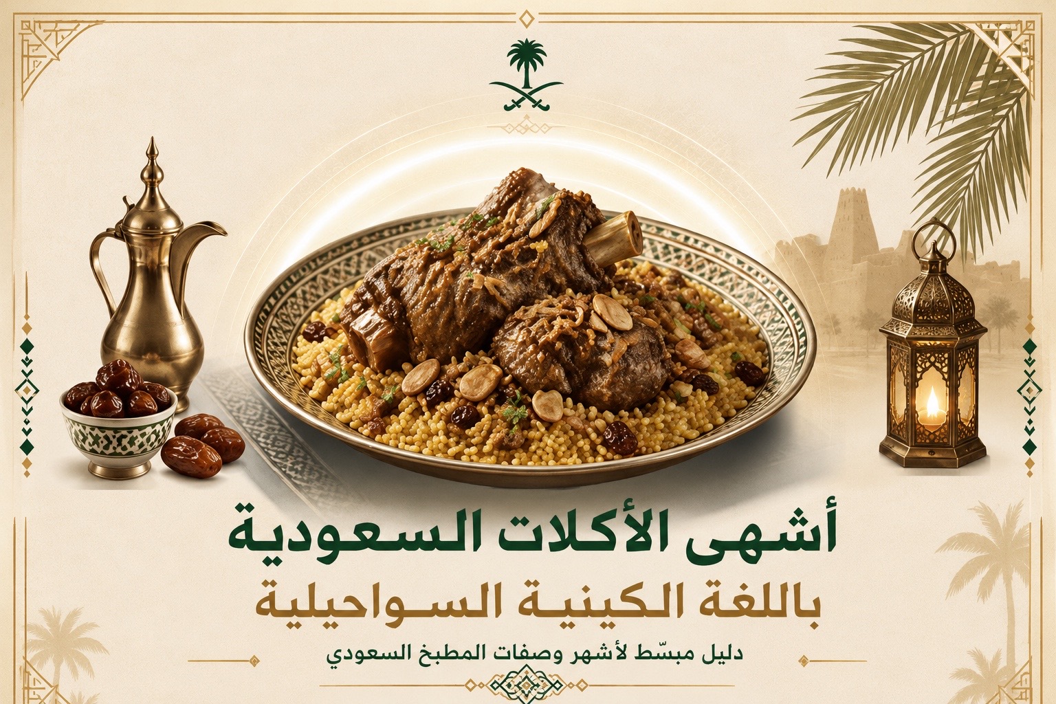 أشهى وألذ الطبخات الشعبيه السعوديه باللغه الكينيه(السواحيليه)