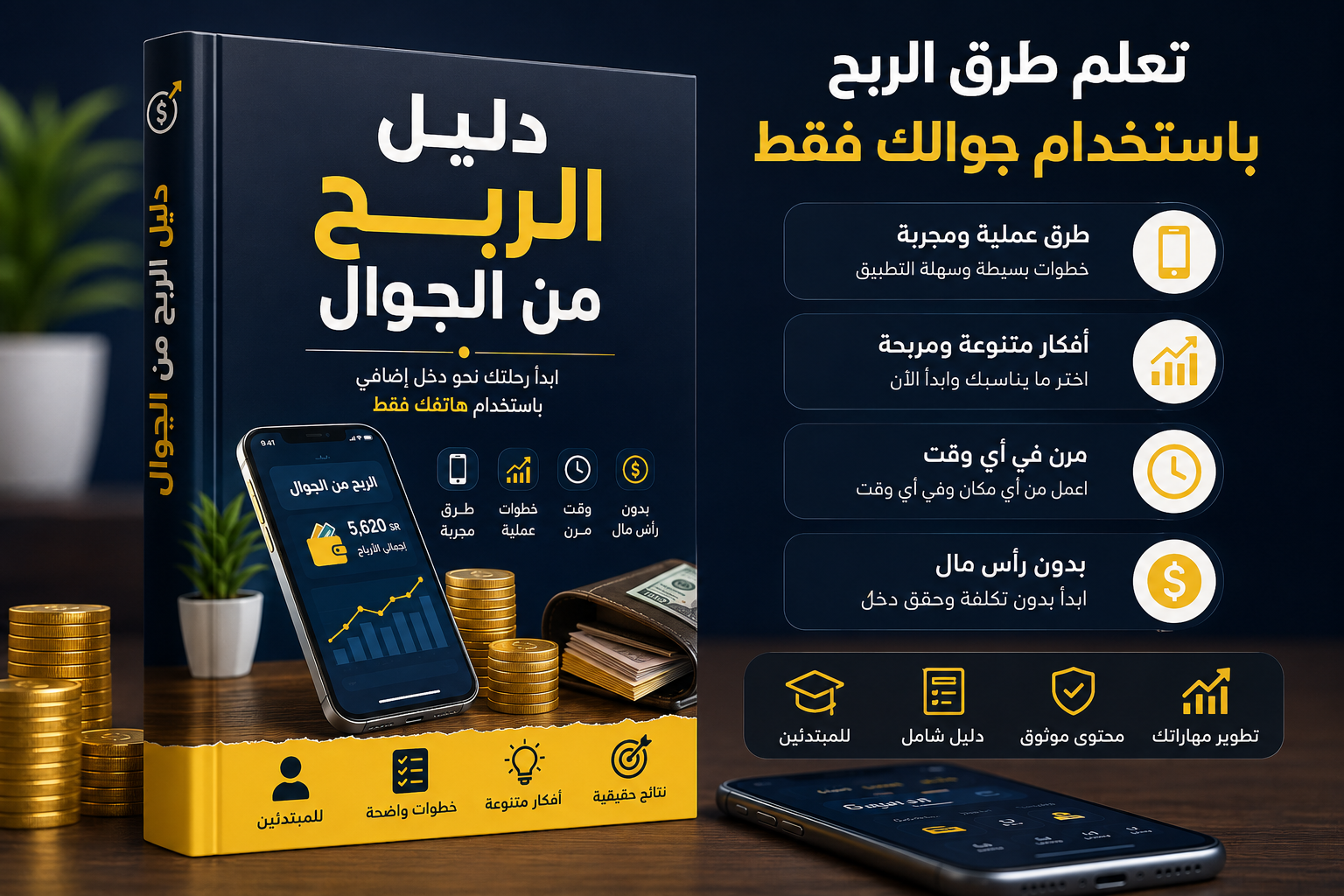 دليل الربح من الجوال