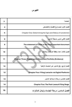 الدليل الرقمي لرفع الدعوى القضائية