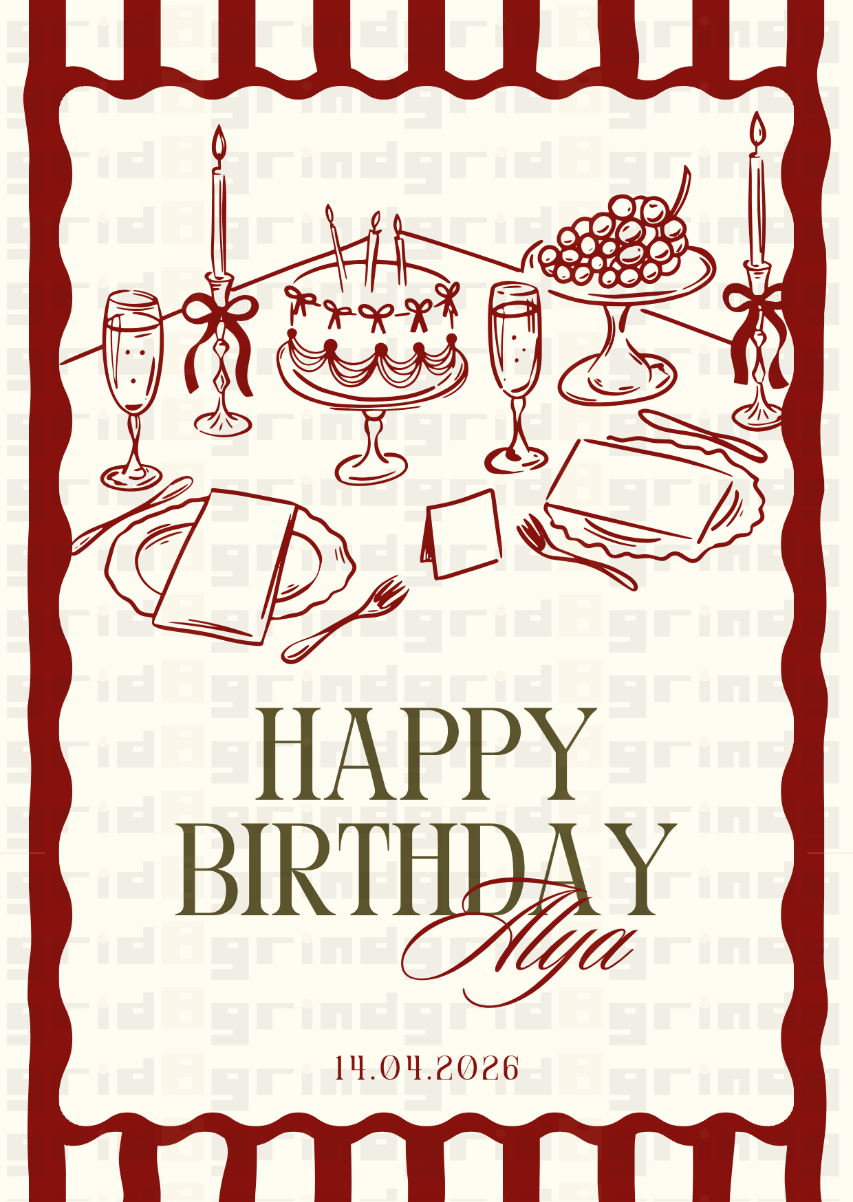 Birthday e-card #1