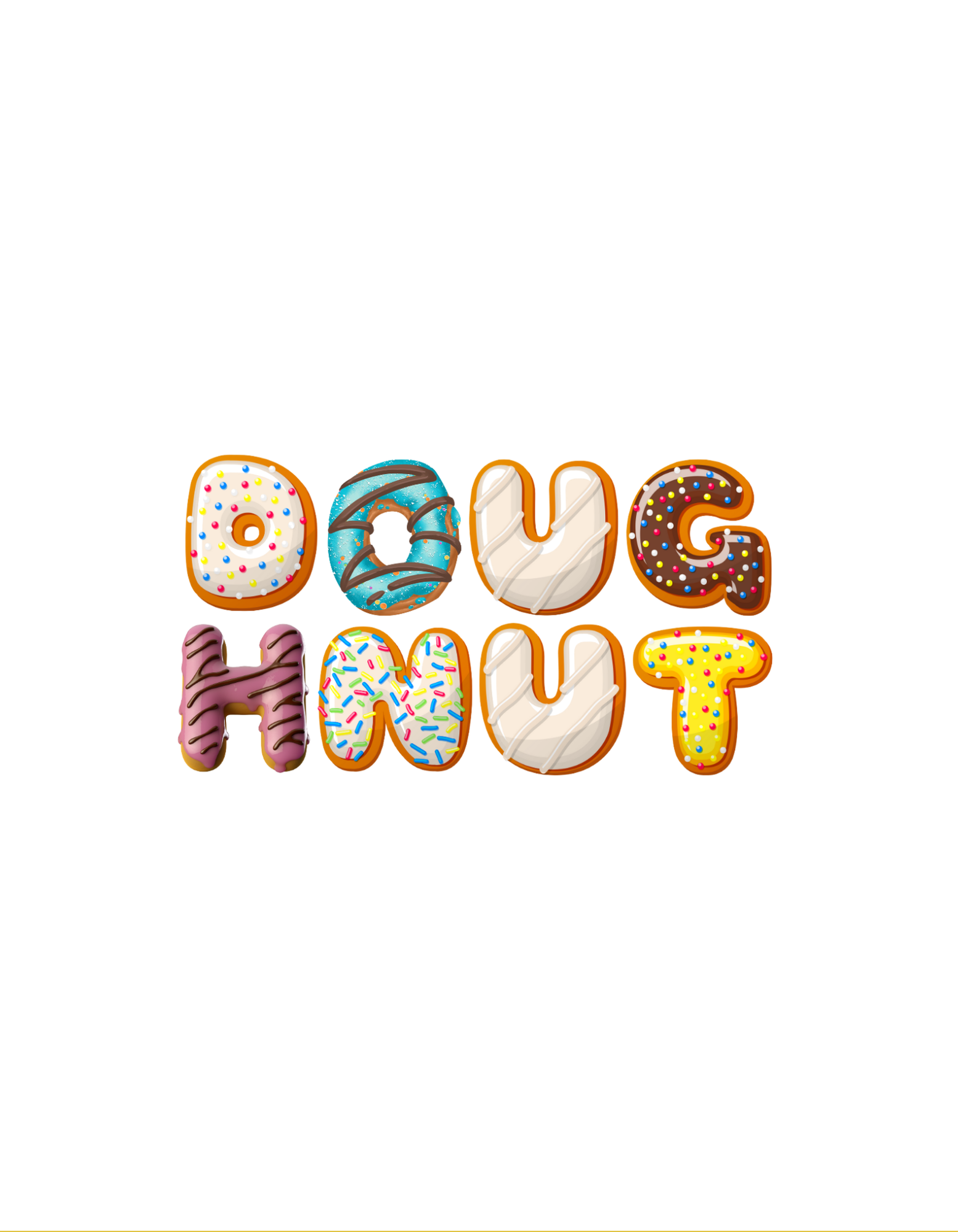 استيكارات دونات كيوت 🍩