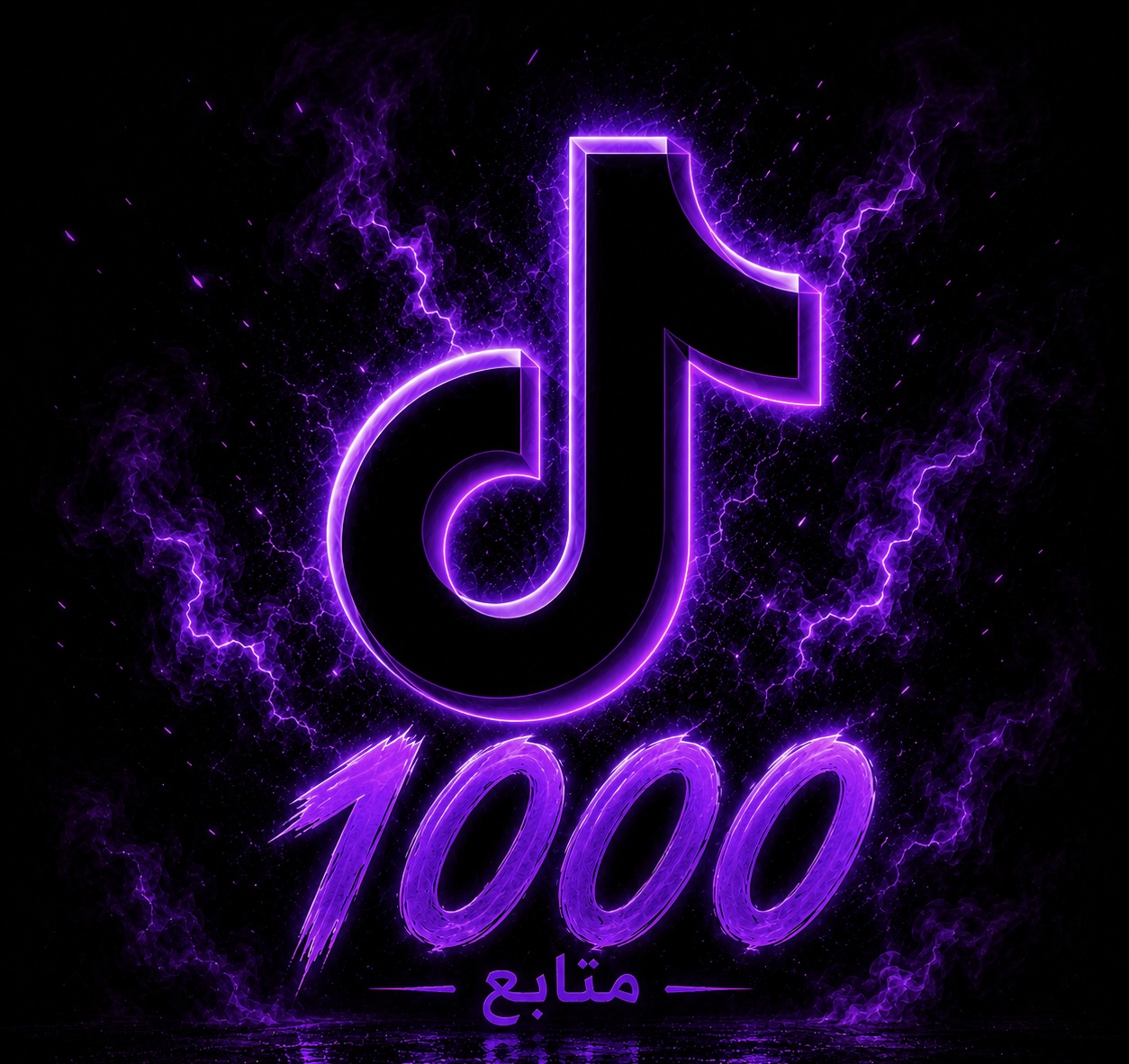 الف متابع تيك توك